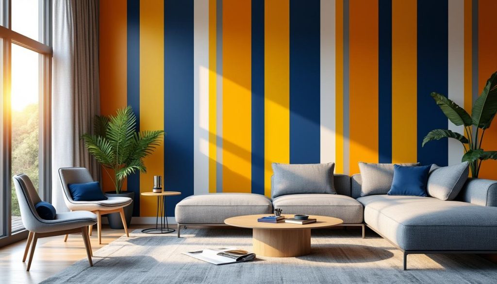 découvrez nos conseils pratiques pour choisir et poser du papier peint à rayures, afin de sublimer et transformer l'ambiance de votre intérieur avec style.