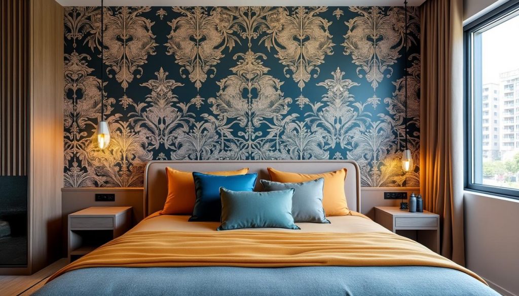 découvrez comment transformer facilement votre chambre avec un papier peint tête de lit et apportez une touche unique et élégante à votre décoration.