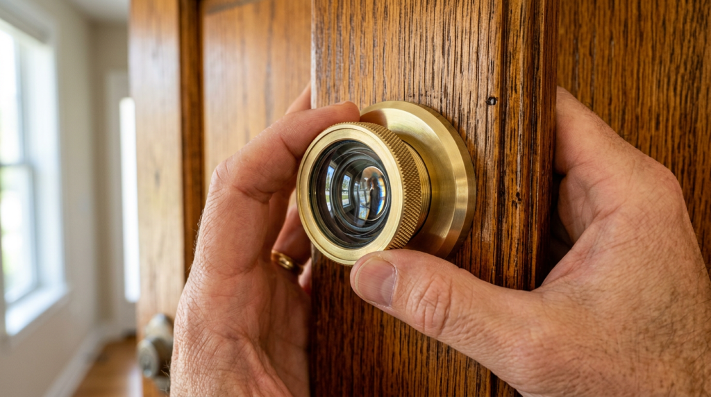 découvrez tout ce qu'il faut savoir sur la fonction et l'installation d'un judas de porte pour renforcer la sécurité de votre domicile.