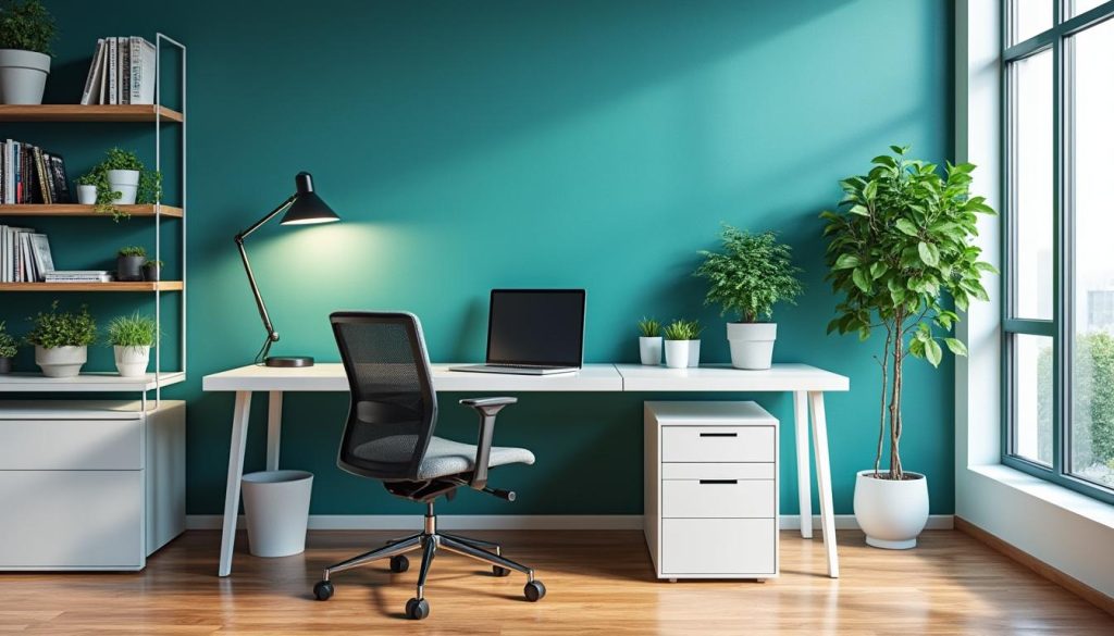 découvrez des astuces pratiques pour aménager un bureau fonctionnel dans un petit espace et optimiser votre confort et productivité au quotidien.
