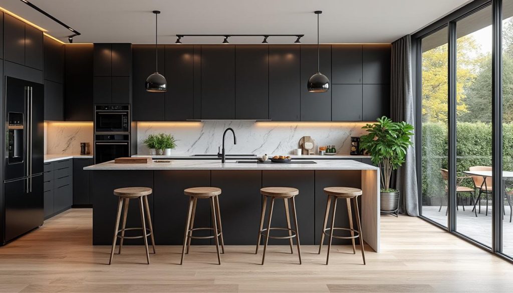 découvrez comment aménager une cuisine en l avec un îlot central pour maximiser l'espace, allier fonctionnalité et style, et créer un espace convivial et pratique.