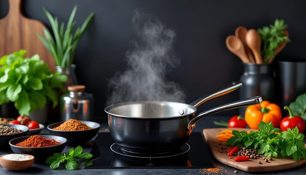explorez les secrets de la cuisine noire pour transformer et sublimer vos plats avec des techniques uniques et des saveurs authentiques.