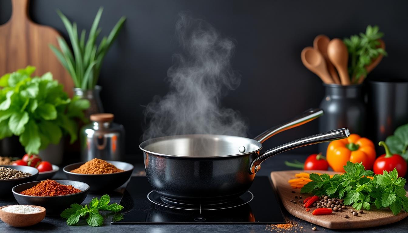 explorez les secrets de la cuisine noire pour transformer et sublimer vos plats avec des techniques uniques et des saveurs authentiques.