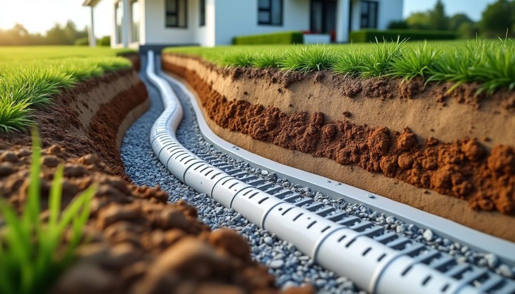 découvrez comment installer un drain autour de votre maison pour prévenir efficacement les infiltrations d'eau et protéger vos fondations.