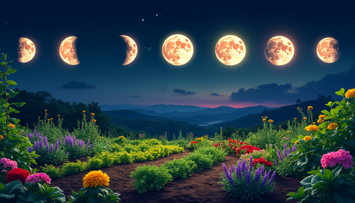 découvrez comment optimiser votre jardin malin en utilisant les phases de la lune pour planter, tailler et récolter au bon moment et maximiser la croissance de vos plantes.