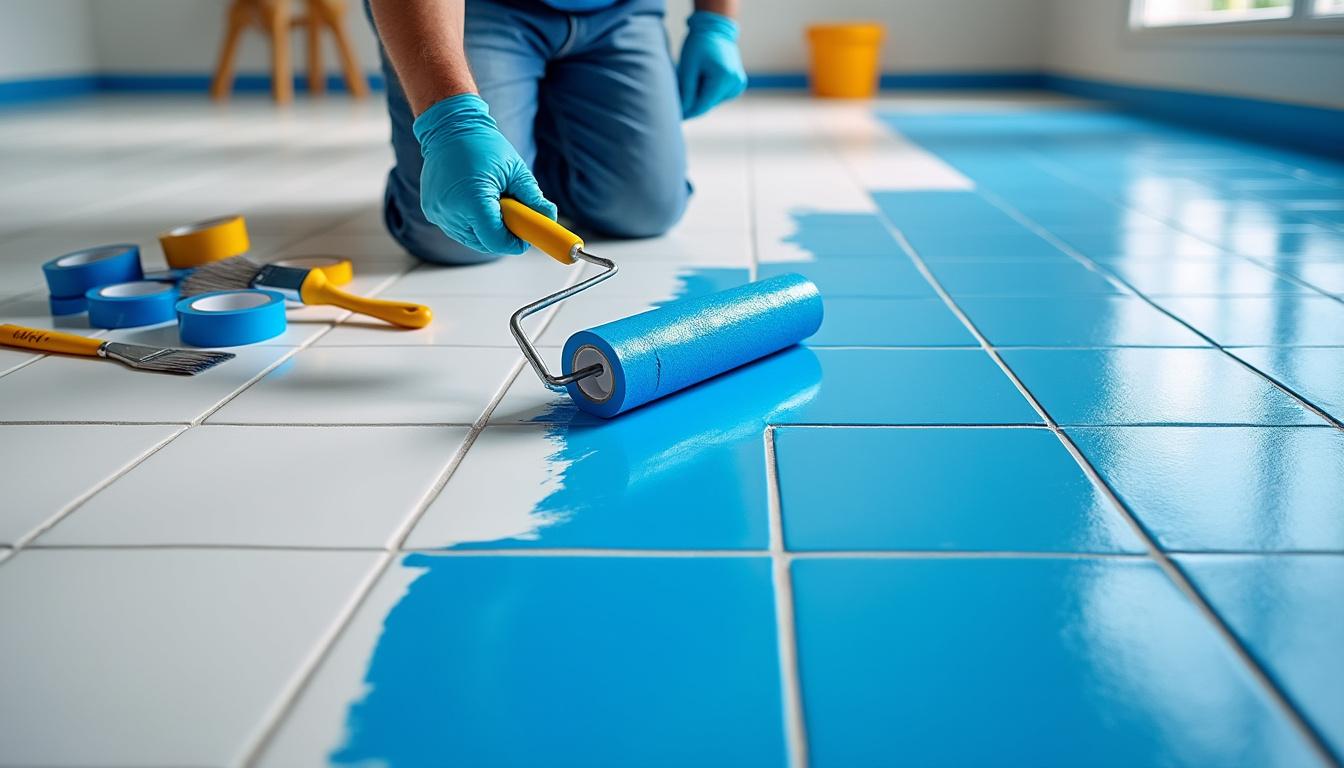apprenez comment peindre un sol carrelé facilement et sans erreur grâce à nos conseils pratiques et astuces pour un résultat durable et esthétique.