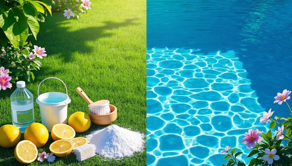 découvrez des remèdes de grand-mère efficaces pour éliminer l'eau verte de votre piscine et retrouver une eau claire naturellement sans produits chimiques.
