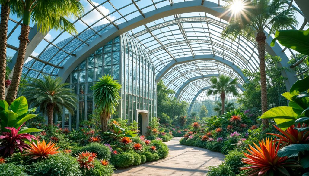découvrez les grandes serres du jardin des plantes et plongez au cœur d'une biodiversité exceptionnelle protégée, entre plantes exotiques et collections uniques.