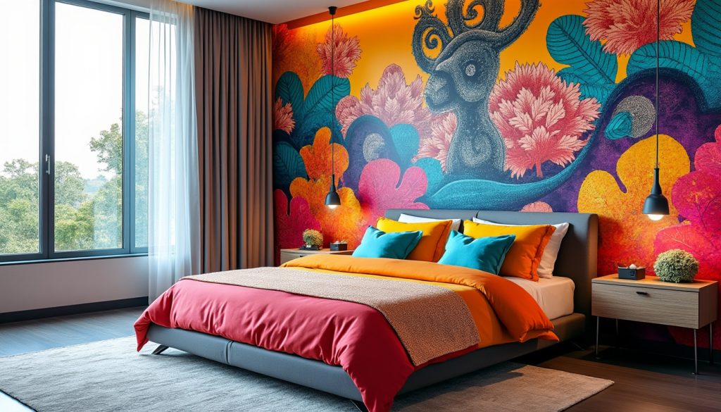 découvrez comment transformer facilement votre chambre grâce à nos conseils pour choisir et poser un papier peint pour tête de lit, alliant style et facilité.