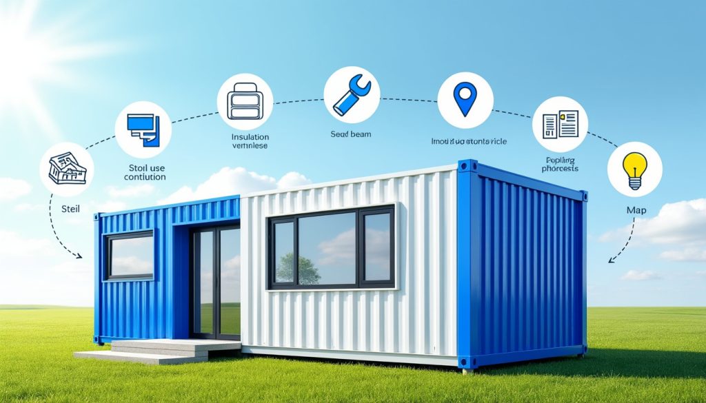 découvrez le prix d'une maison container de 100m2 et les principaux facteurs qui influencent son coût, tels que la localisation, les matériaux, et les options de personnalisation.