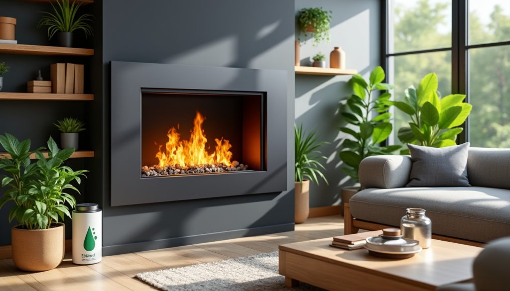 découvrez comment utiliser l'éthanol pour cheminée comme solution de chauffage écologique, ses avantages, son fonctionnement et ses conseils d'utilisation.