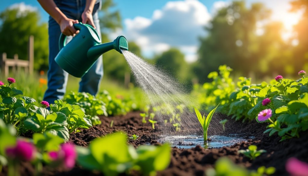 découvrez nos conseils pratiques pour bien arroser votre jardin et obtenir une croissance saine et un résultat optimal tout au long de la saison.