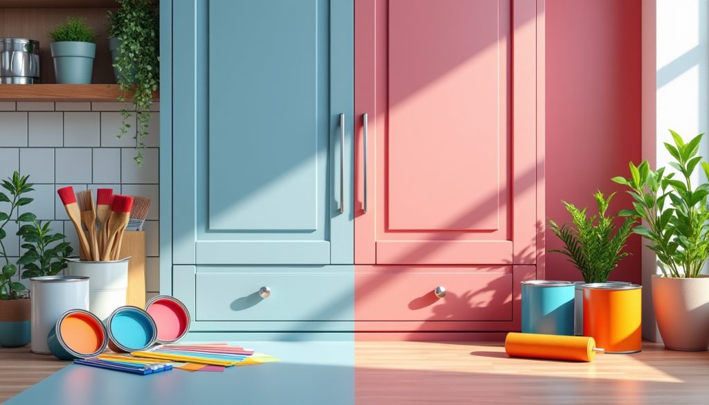 découvrez nos conseils pour choisir et peindre un meuble de cuisine afin de réussir son relooking avec style et durabilité.