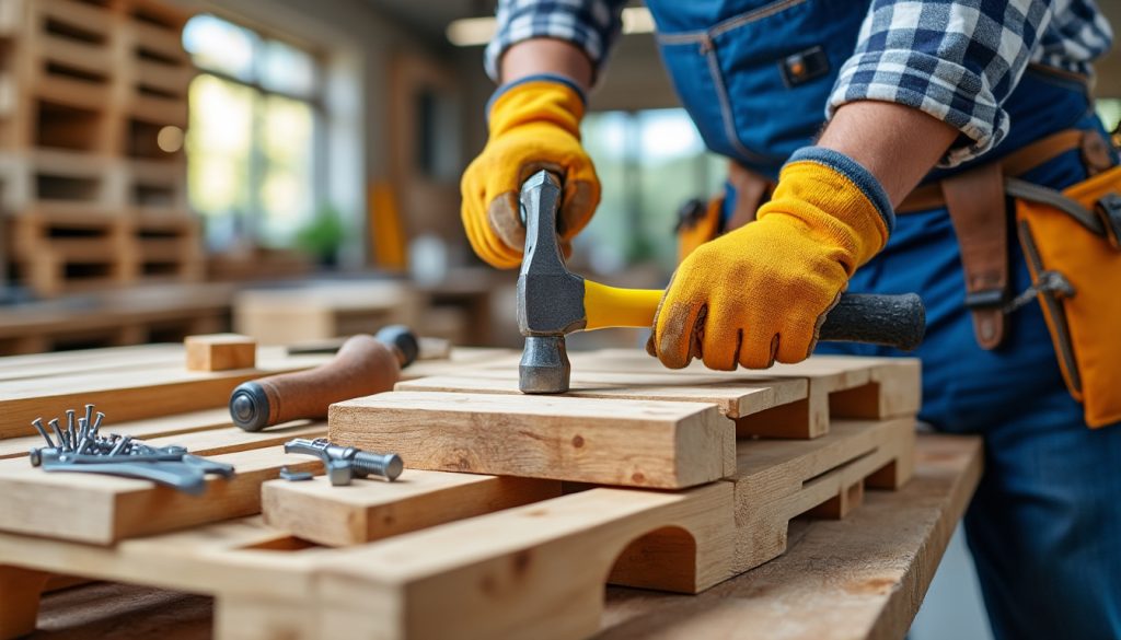 découvrez comment fabriquer facilement un meuble en palette étape par étape, même sans expérience en bricolage. guide simple et astuces pratiques pour un résultat réussi.