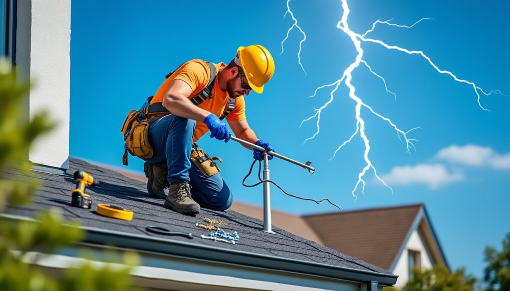 découvrez comment installer un paratonnerre maison de manière efficace pour protéger votre habitation des risques liés à la foudre. guide étape par étape simple et sécurisé.