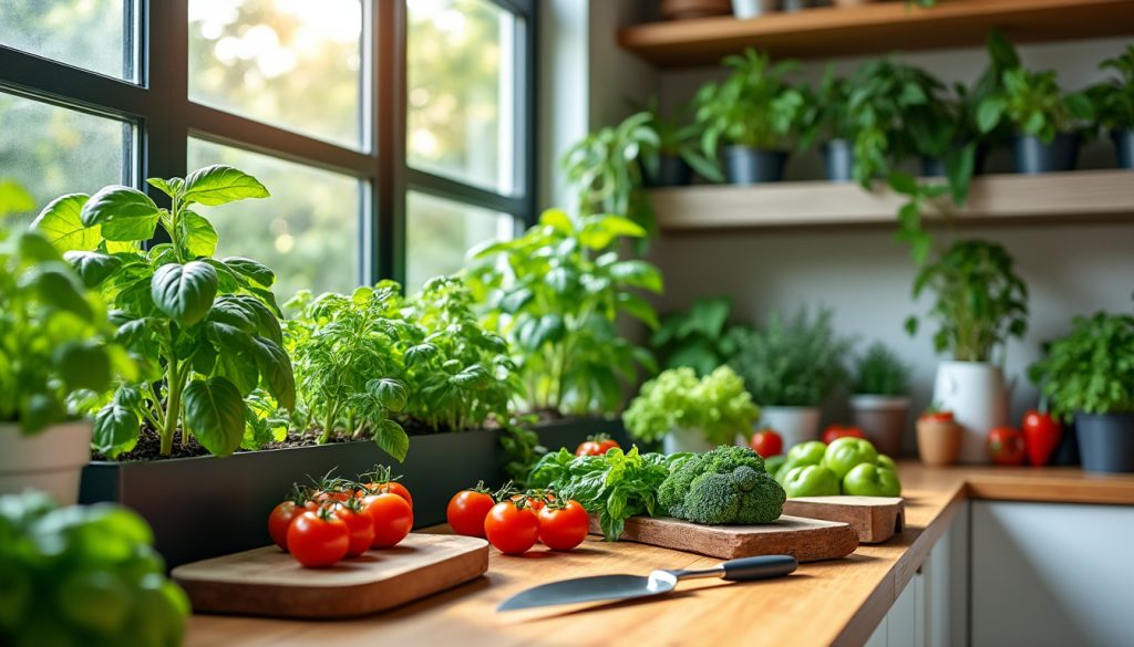 découvrez nos conseils pratiques pour réussir facilement votre potager d'intérieur et cultiver vos légumes frais toute l'année chez vous.