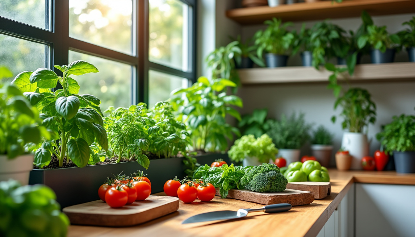découvrez nos conseils pratiques pour réussir facilement votre potager d'intérieur et cultiver vos légumes frais toute l'année chez vous.