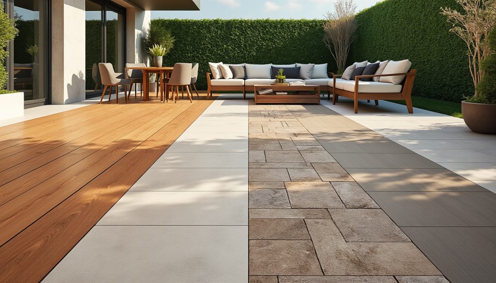 découvrez comment choisir le meilleur revêtement extérieur pour votre terrasse grâce à nos conseils pratiques et à une sélection des matériaux adaptés à vos besoins.