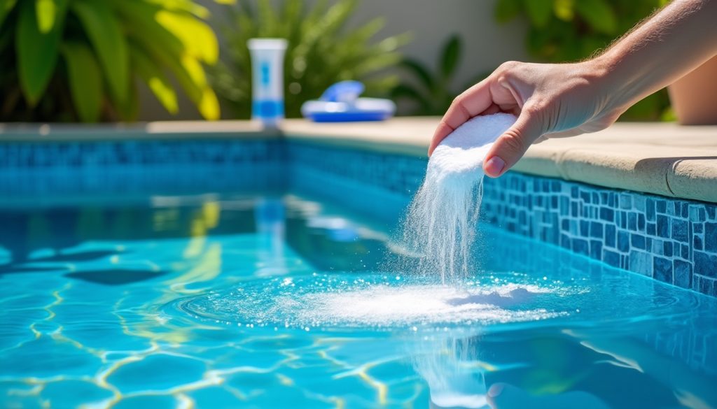 découvrez comment utiliser le bicarbonate de soude pour entretenir votre piscine efficacement, en gardant l'eau claire et équilibrée tout en évitant les produits chimiques agressifs.