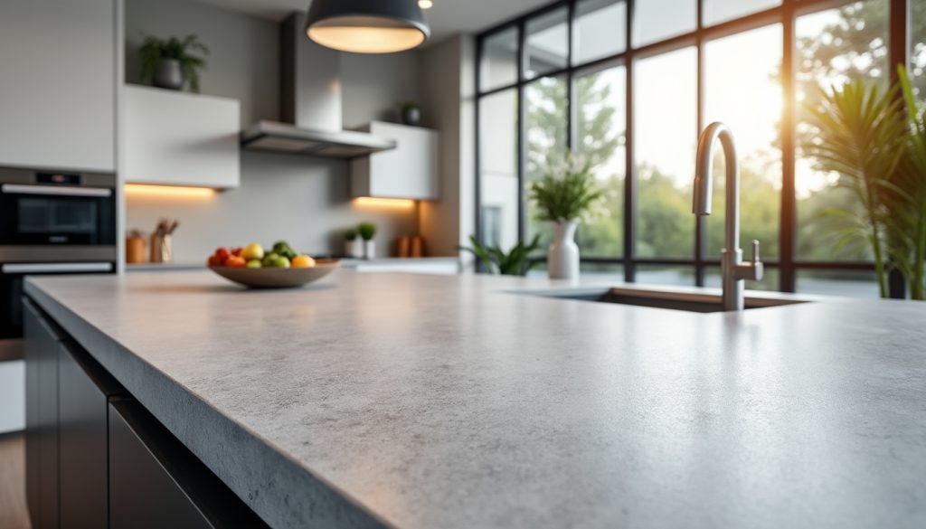 découvrez les avantages du béton ciré pour un plan de travail design : résistance, esthétique moderne et entretien facile pour une cuisine élégante et pratique.