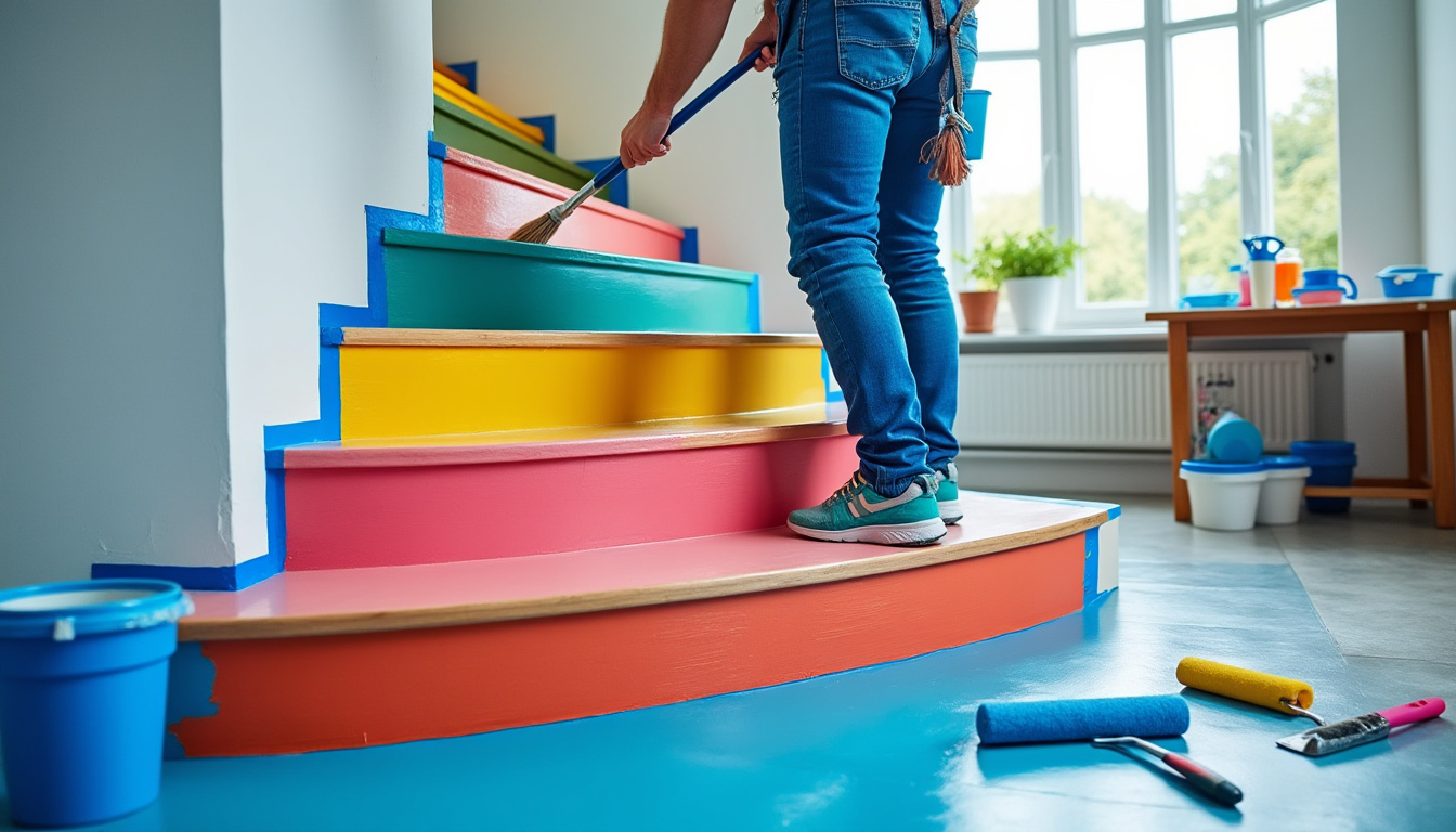 découvrez nos conseils pratiques pour peindre un escalier facilement et réussir votre projet de rénovation. astuces, choix des peintures et étapes détaillées pour un résultat impeccable.