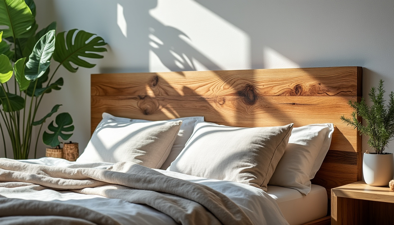 découvrez comment choisir une tête de lit en bois brut pour un style naturel et authentique qui apporte chaleur et charme à votre chambre.