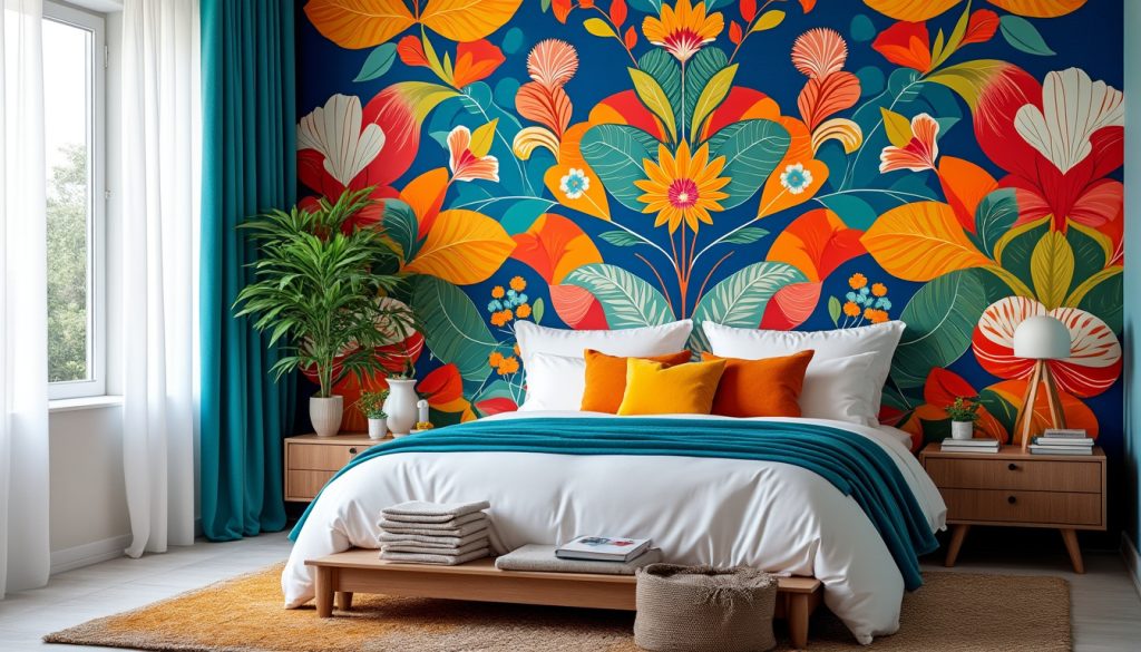découvrez comment créer une tête de lit unique avec du papier peint et transformez votre chambre en un espace stylé et personnalisé grâce à nos astuces faciles et créatives.