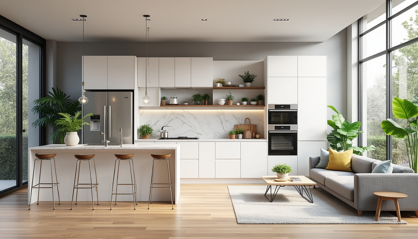 découvrez comment aménager une cuisine ouverte dans un salon de 25m2 pour maximiser l'espace, allier fonctionnalité et style, et créer un intérieur convivial et moderne.
