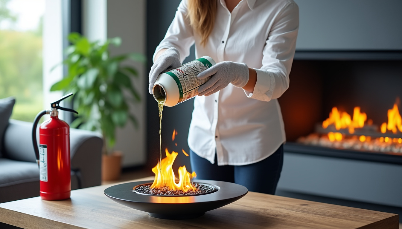 découvrez comment utiliser un bidon d'éthanol pour cheminée en toute sécurité grâce à nos conseils pratiques et faciles à suivre, pour profiter de votre feu sans risque.